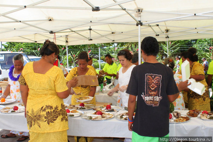 Какой праздник без еды Остров Уполу, Самоа