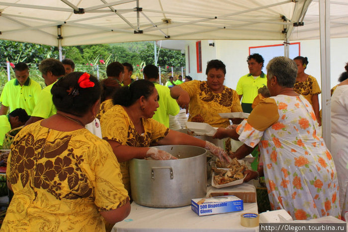 Открытие нового здания общины Остров Уполу, Самоа