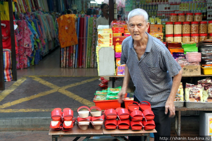 Уличный торговец Куала-Лумпур, Малайзия