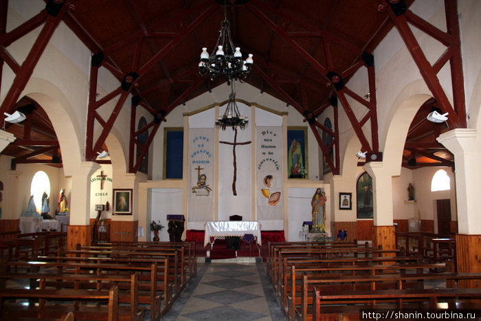 Внутри церкви Провинция Хухуй, Аргентина