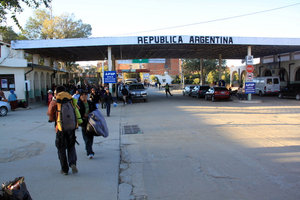 Погранпереход на аргентино-боливийской границе — с аргентинской стороны