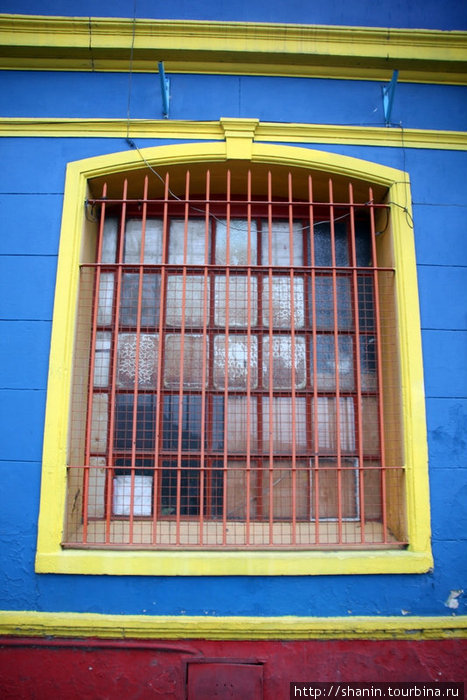 Окно за решеткой Буэнос-Айрес, Аргентина