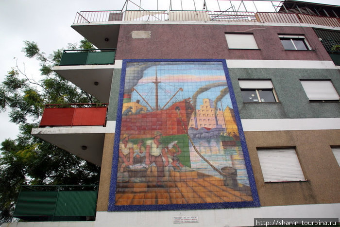 Дом с картиной Буэнос-Айрес, Аргентина