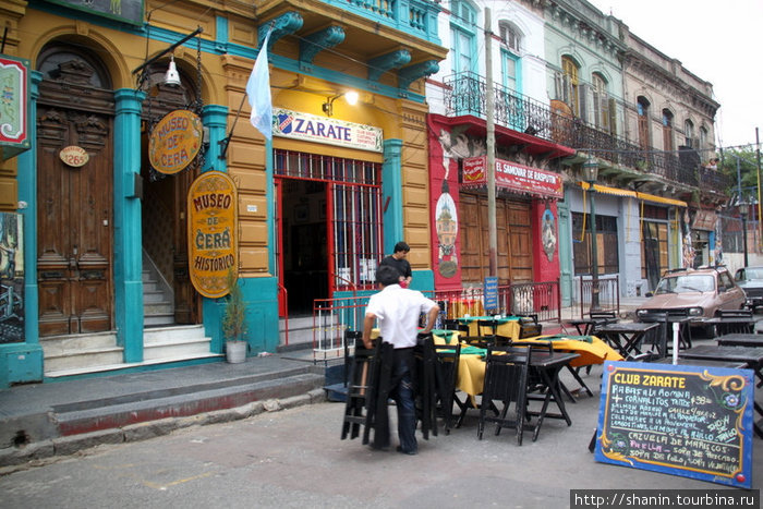 Уличное кафе Буэнос-Айрес, Аргентина
