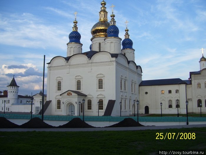 фрагмент кремля Тобольск, Россия