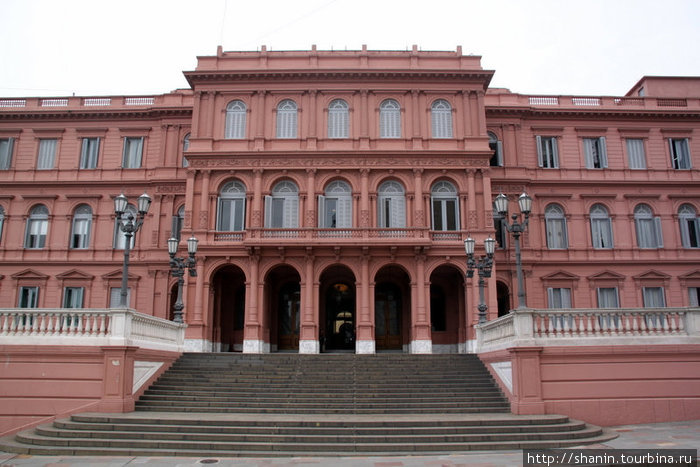 Задний вход в Президентский дворец Буэнос-Айрес, Аргентина