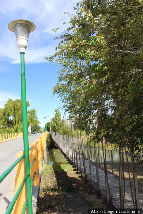 Выбирай переправу, либо бетонный мост, либо навесной Трелев, Аргентина
