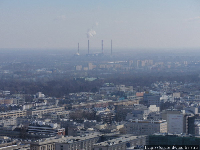Индустриальный пейзаж Варшава, Польша