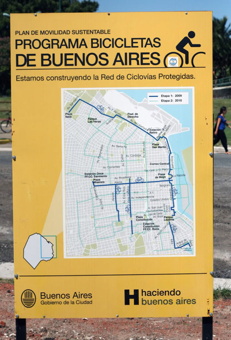 Велосипеды Буэнос-Айрес, Аргентина