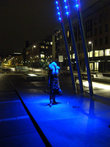 Подобных световых уличных инсталляций в Осло немало.