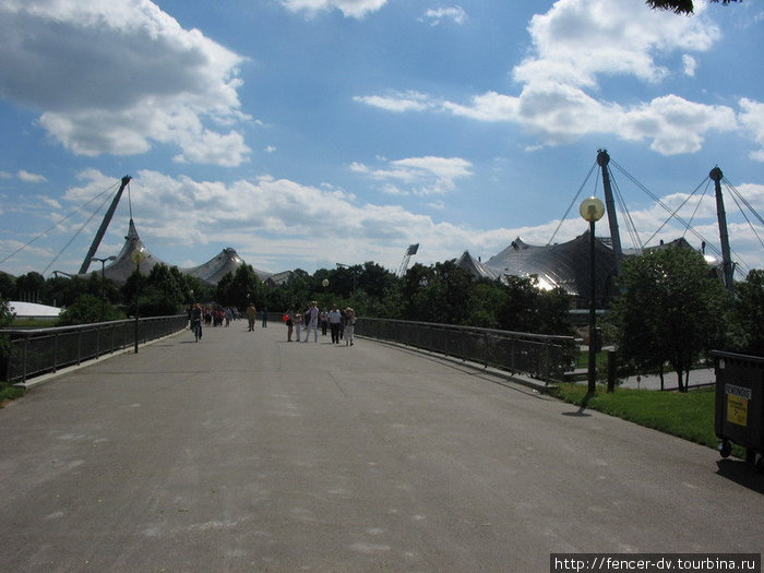 Олимпийский парк и стадион Мюнхена Мюнхен, Германия
