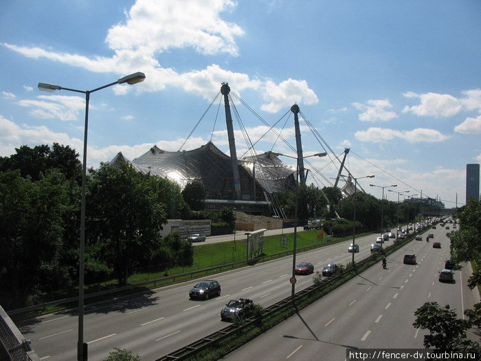 Олимпийский парк и стадион Мюнхена Мюнхен, Германия