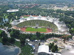 А вот и сам Олимпийский стадион. Тут проходили игры 1972 года.