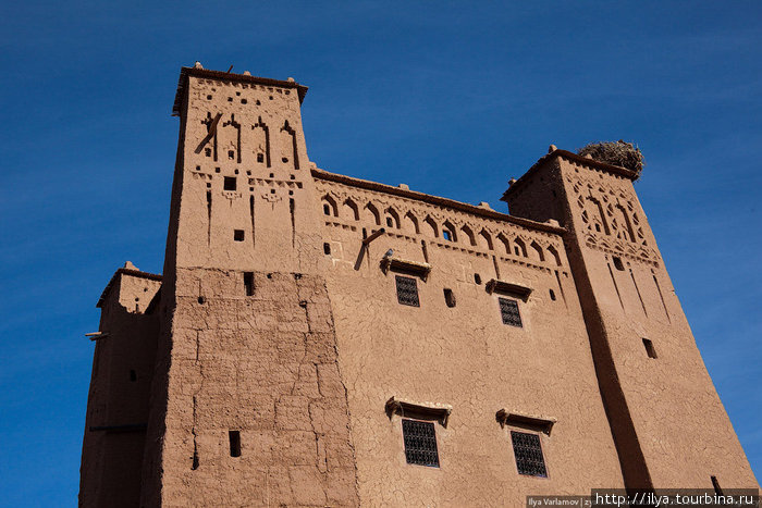 Глинобитная архитектура Айт-Бен-Хадду, Марокко