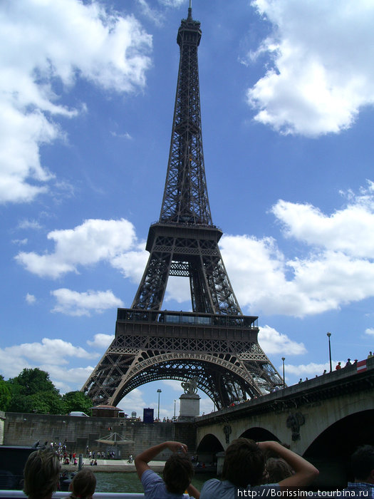 Да, это она — Эйфелева башня! Париж, Франция