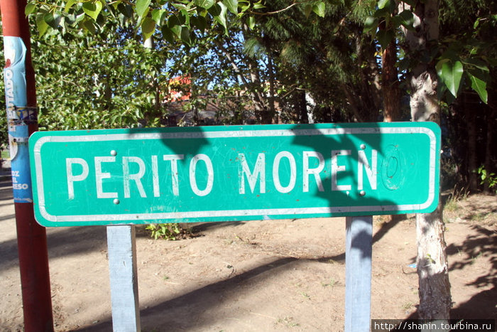На развилке дорог Перито-Морено, Аргентина