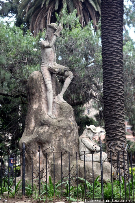 Памятник Дон Кихоту Сан-Сальвадор-де-Хухуй, Аргентина