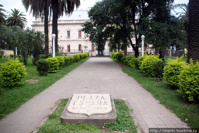 Площадь Испании Сан-Сальвадор-де-Хухуй, Аргентина