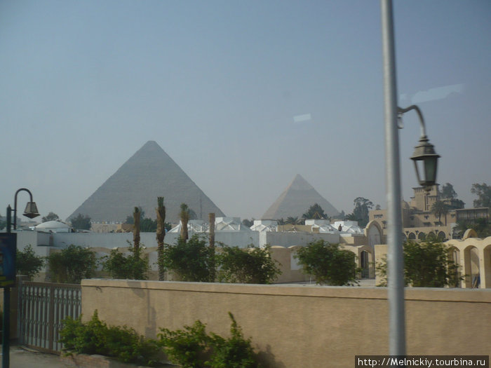 Каир из окна автобуса Каир, Египет