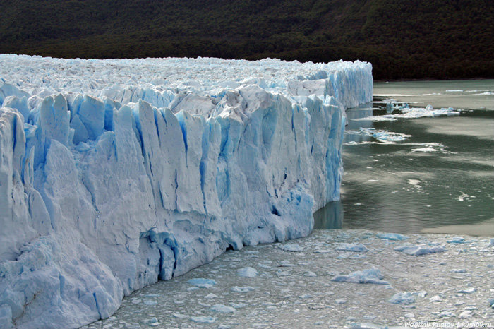 Ледник Perito Moreno Лос-Гласьярес Национальный парк, Аргентина