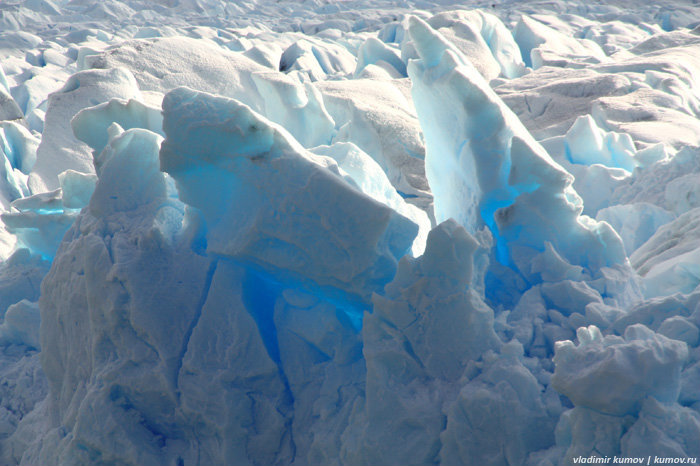 Ледник Perito Moreno Лос-Гласьярес Национальный парк, Аргентина