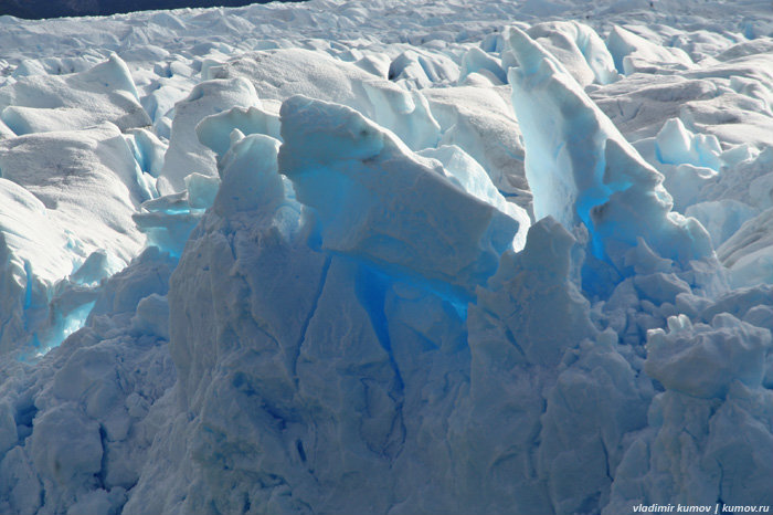 Ледник Perito Moreno Лос-Гласьярес Национальный парк, Аргентина