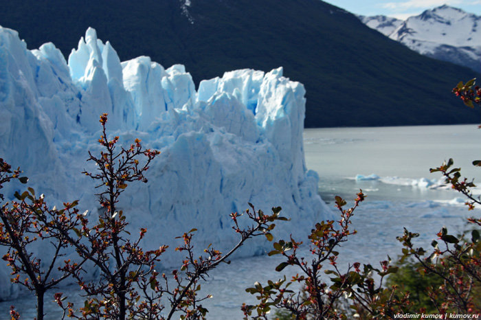 Ледник Perito Moreno Лос-Гласьярес Национальный парк, Аргентина