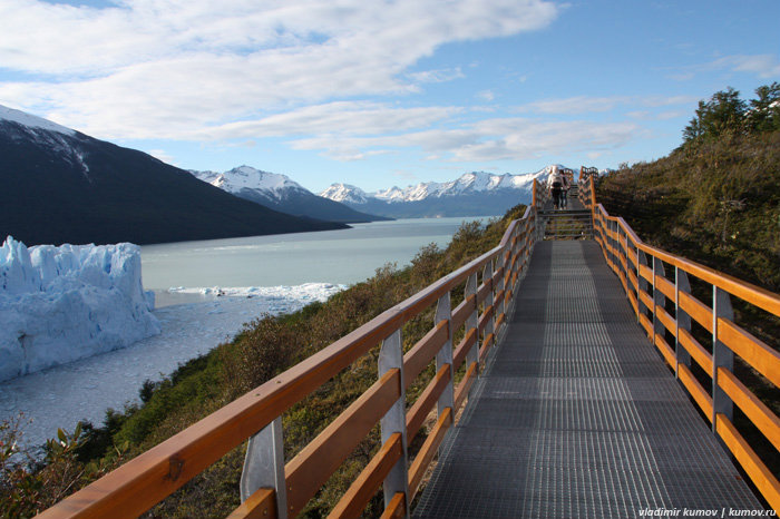 Ледник Perito Moreno Лос-Гласьярес Национальный парк, Аргентина