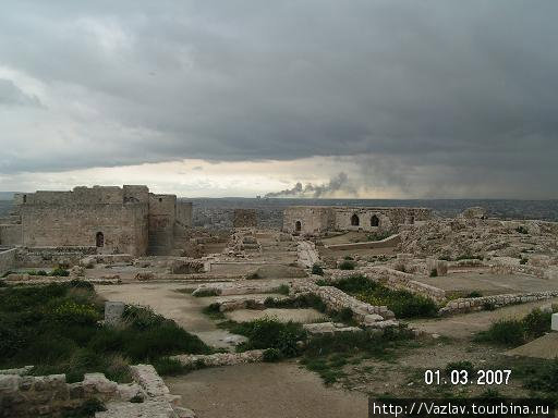 Верхний ярус крепости Алеппо, Сирия