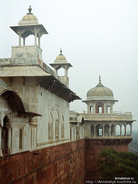 Агра-форт. Жасминовая башня Агра, Индия