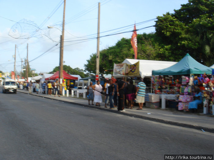 Рыбацкий поселок Ойстинс, Барбадос