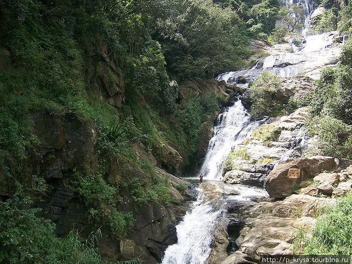Впечатляющие водопады Шри-Ланка