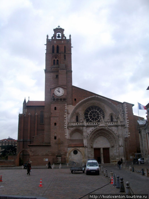 Кафедральный собор Сен-Этьен. Тулуза, Франция
