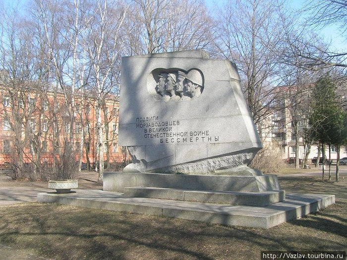 Памятник героям Кронштадт, Россия