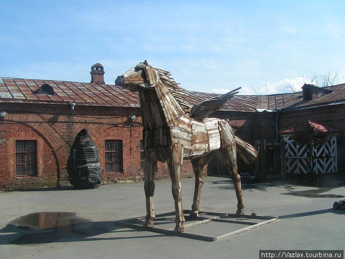 Крылатый конь Пегас Кронштадт, Россия