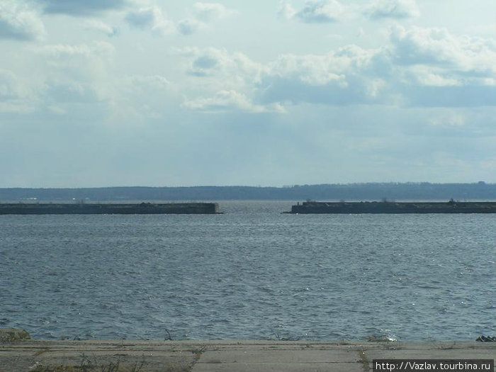 Вход в кронштадтскую гавань Кронштадт, Россия