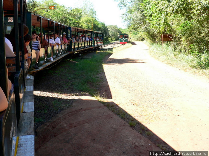 Экологический поезд. Пуэрто-Игуасу, Аргентина
