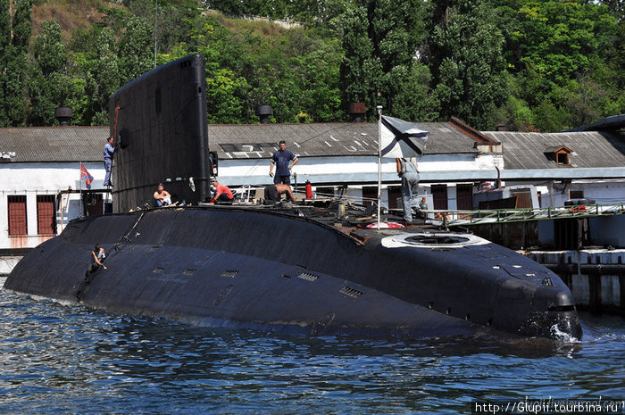 Подводная лодка. Республика Крым, Россия
