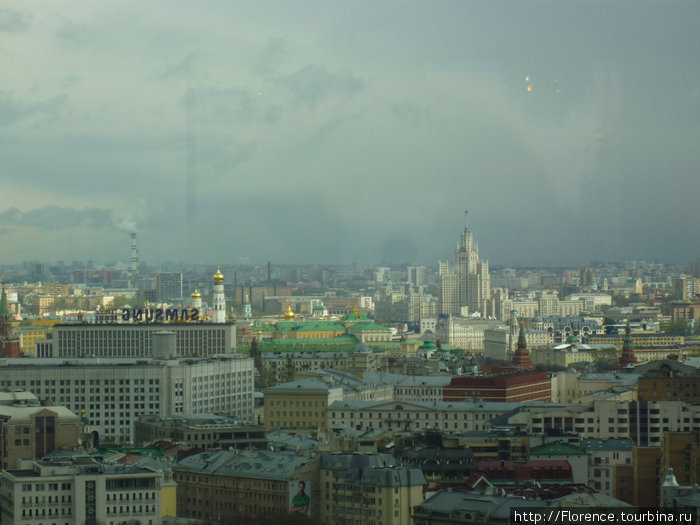 Москва с 21 этажа Москва, Россия