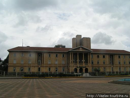 Здание с прицепом Найроби, Кения