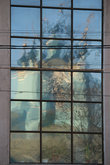 Отражение куполов в бизнес-центре на Сампсониевском пр.