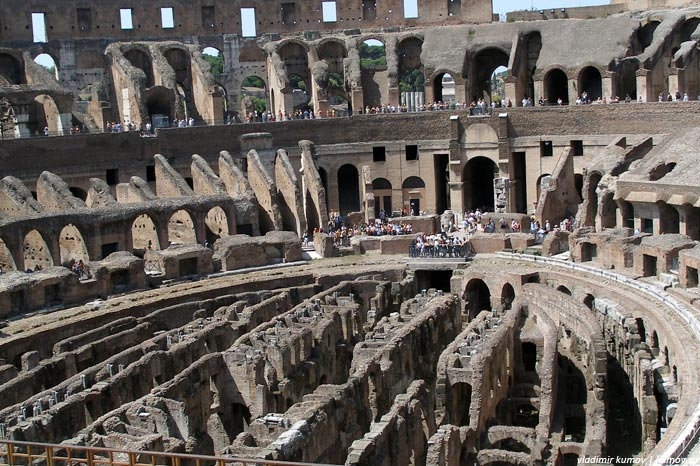 Вечные развалины Рима Рим, Италия