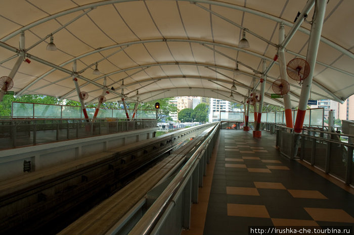 Станция KL Monorail. Куала-Лумпур, Малайзия