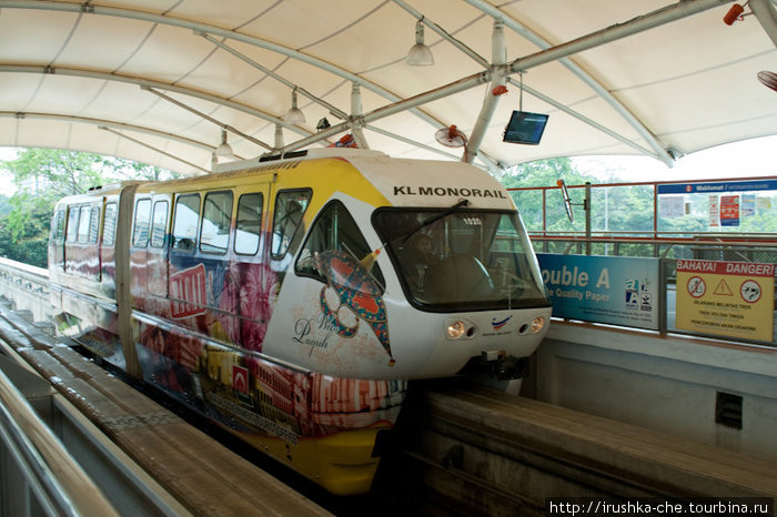 KL Monorail. Куала-Лумпур, Малайзия