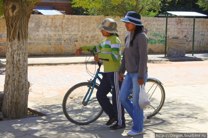 Прогулка по городу, с велосипедом и пешком Провинция Хухуй, Аргентина