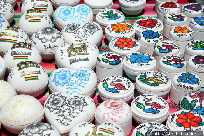 Сувенирные шкатулки Колчани, Боливия