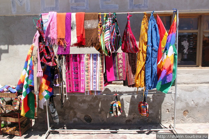 Ткани и платки Колчани, Боливия