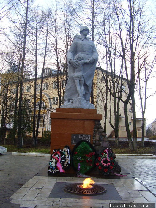 Данилов-декабрь 2008. В аллее Славы
