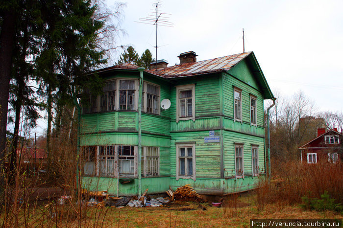 Старая дача на Красноармейской. Зеленогорск, Россия