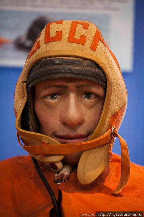 Так выглядел советский космонавт. Байконур, Казахстан
